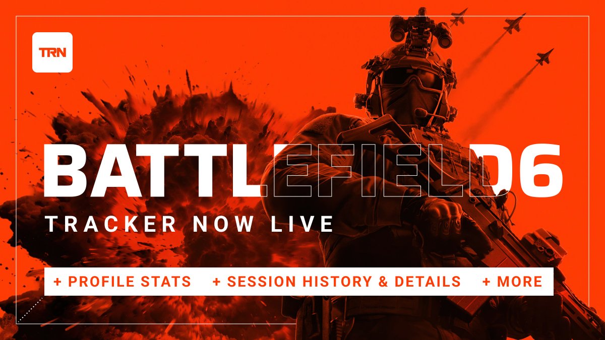 Get Your Battlefield 6 Stats Now!

- All the epic unique stats 
- Session history
- Session details (share your stand-out sessions!)
- Leaderboards for everything imaginable