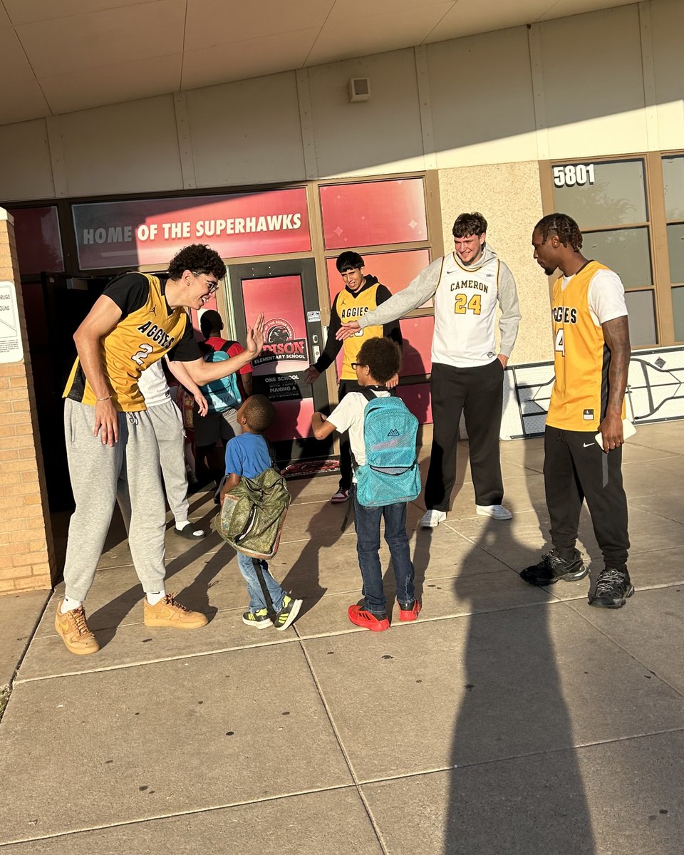 Cameron Men’s Basketball tweet media