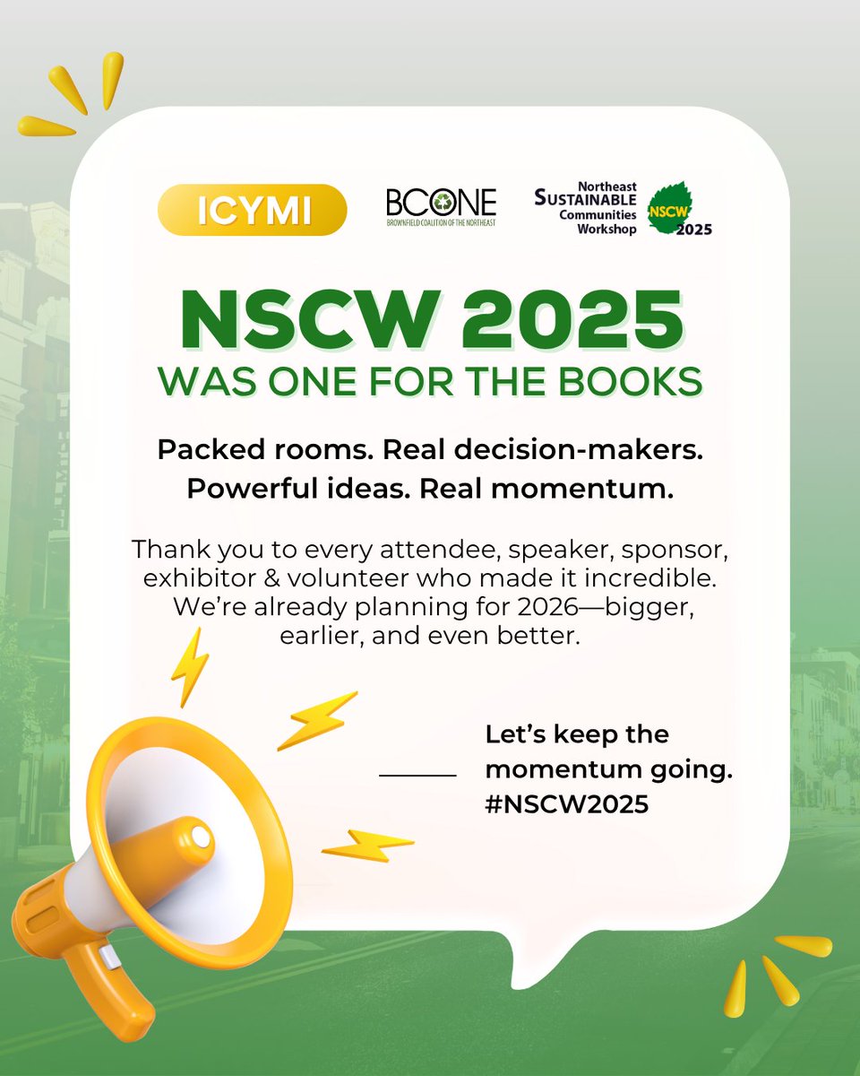 What a year! 🔥

Huge thanks to everyone who made #NSCW2025 incredible — attendees, sponsors, speakers &amp; volunteers. The rooms were packed with decision makers shaping our industry’s future.

We’re already gearing up for #NSCW2026 — stay tuned for dates &amp; details! 💪