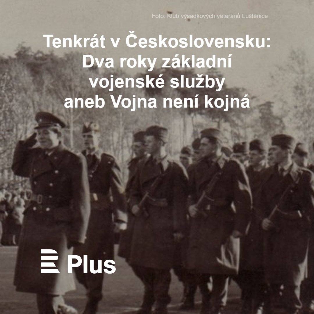 CRoPlus's tweet photo. Lampasáci, zobáci, pévéeska, ótéčko, dévéťák, suprák... Jak probíhala povinná vojenská služba? Co šikana a militarizace společnosti? A jak se získávala modrá knížka? 🔗 https://t.co/xg97CgZ9sS #TenkrátvČeskoslovensku #HistoriePlus @SVintr https://t.co/AS5APuuY2H