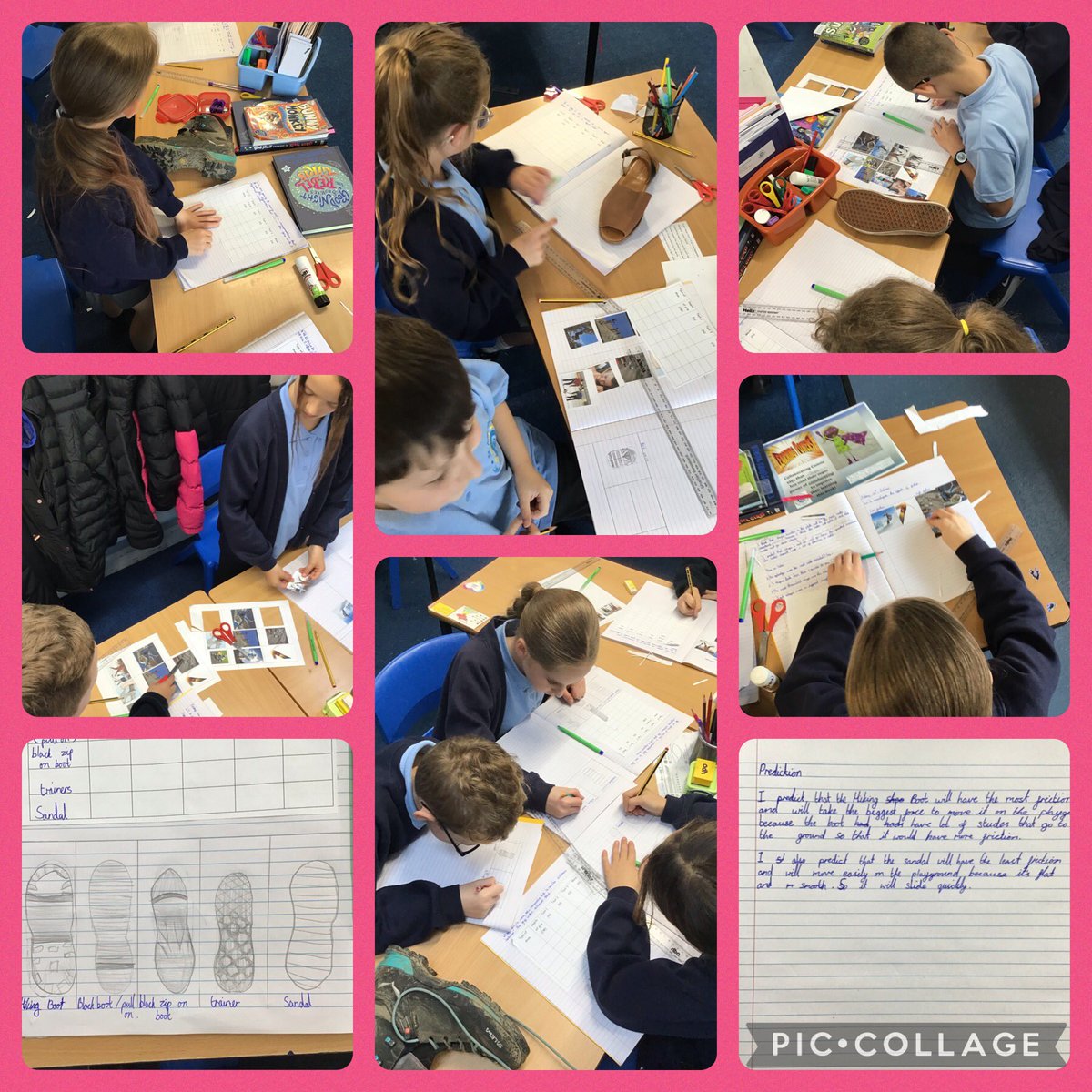 StAugustinesCPS's tweet photo. Year 5 have been exploring friction and planning an investigation to see which shoe will have the best grip. #StAugustinesScience π π π π https://t.co/xC8vWUgaxk