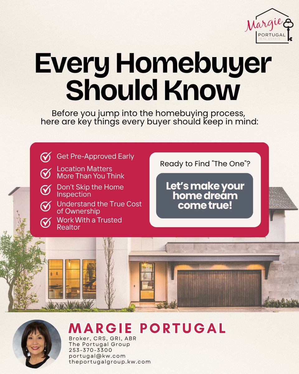 PortugalRE's tweet image. Every smart homebuyer starts with the right knowledge! From budgeting and inspections to choosing the perfect location, being informed sets you up for success. Ready to buy with confidence? Let’s get started today!

#HomeBuyingTips #RealEstateGuide #BuySmart #NewHomeJourney