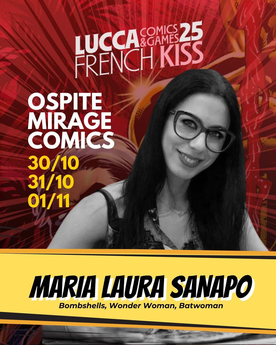 Ci vediamo a <a href="/LuccaCandG/">Lucca Comics & Games</a> ! 🤩

La lista delle pre-show commissions è ufficialmente aperta.
Per informazioni e richieste, potete contattare Mirage Comics, in particolare Francesco Marcantonini, all’indirizzo:
📩 marcantonini.francesco@gmail.com

A presto!
