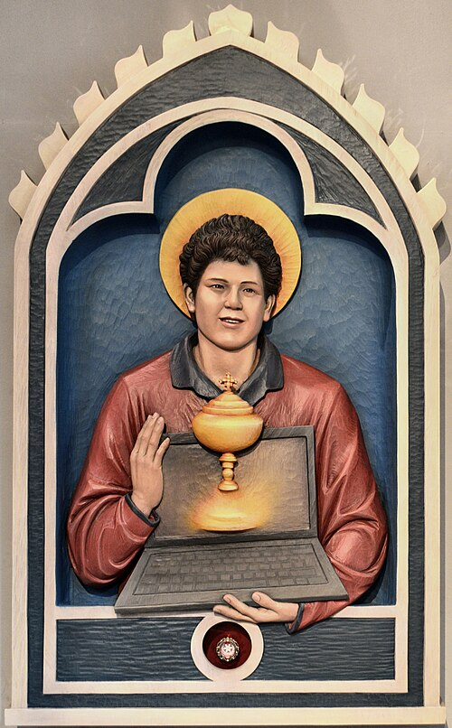 en.wikipedia.org/wiki/Carlo_Acu…

TIL Carlo Acutis is a patron saint of the Internet.