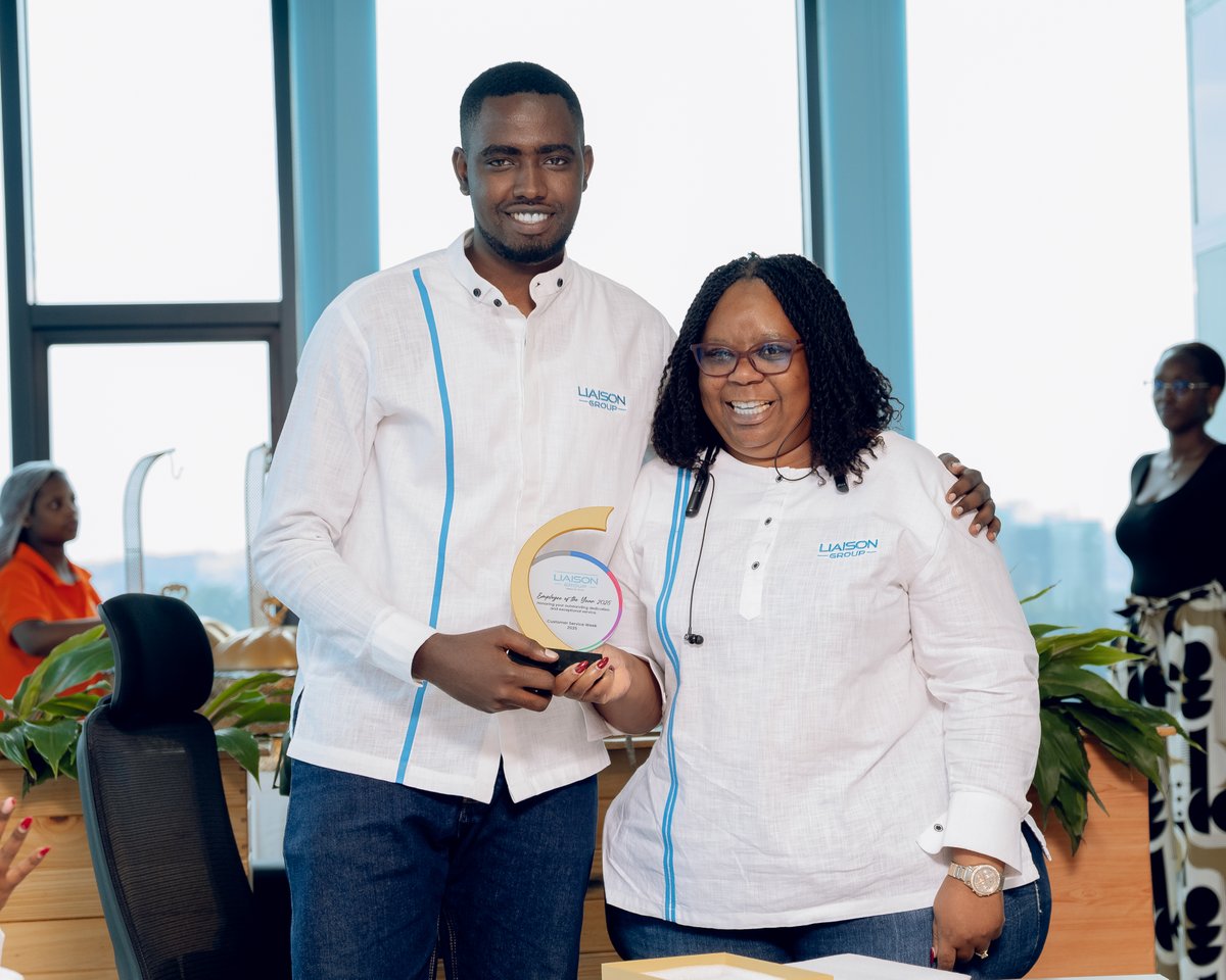LIAISONGROUPRW's tweet photo. It's a wrap. It has been a fulfilling week appreciating our clients for the unwavering support. Thank you for being part of our story. Happy Customer Service Week. #ImpactforGood #CustomerServiceWeek #CSWeek2025 #MissionPossible

Twandikire: https://t.co/9tZS4d5lnj https://t.co/FE1rBFqTfL