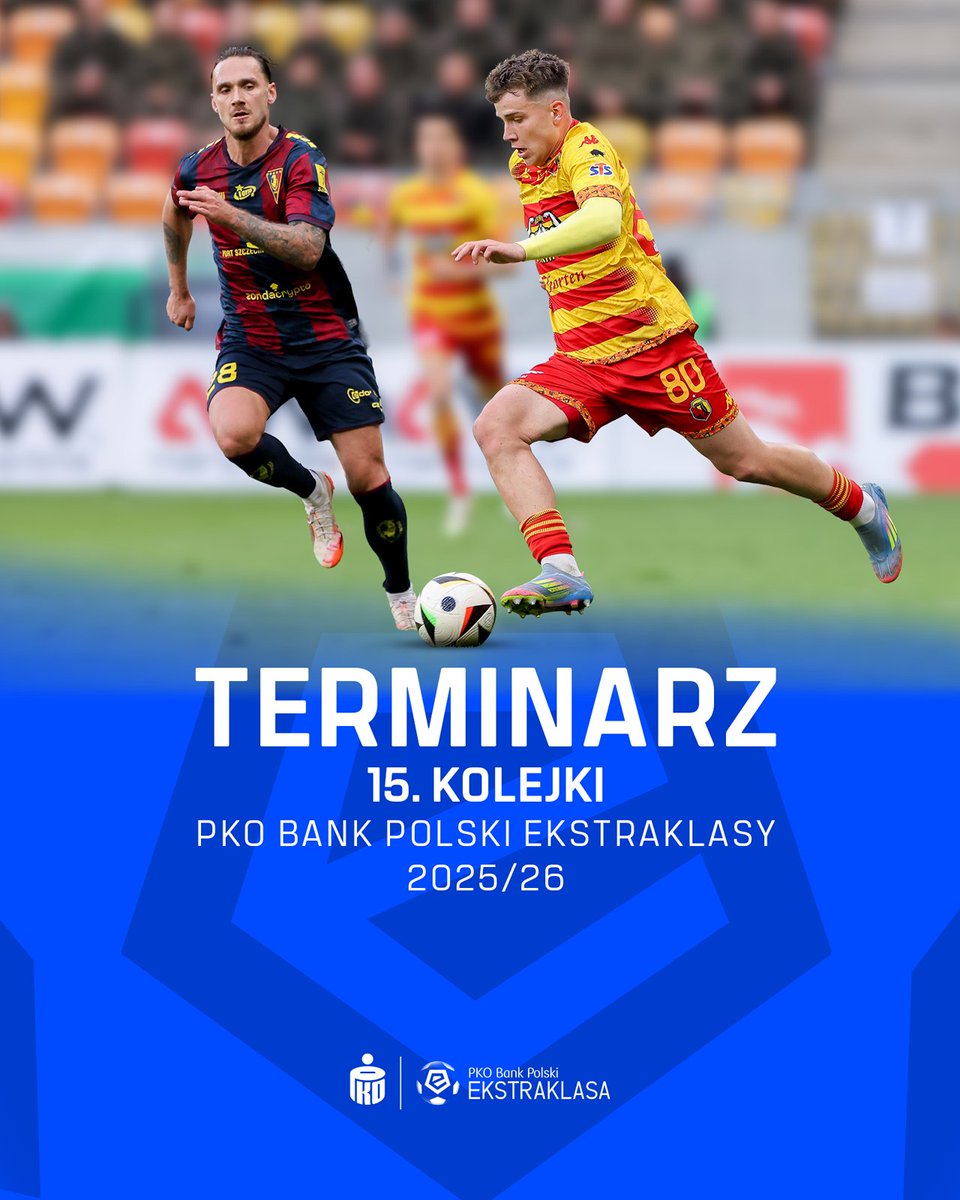 _Ekstraklasa_'s tweet photo. Na dobry weekend mamy dla Was szczegółowy terminarz 15. kolejki 😊

👉 https://t.co/nEByMiW2lc https://t.co/cPyjqn5yvi