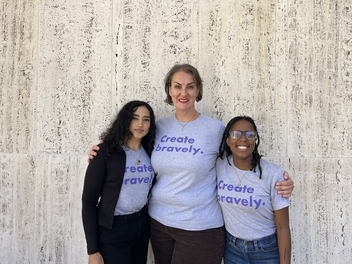 InsideOutDET's tweet image. Introducing, InsideOut's Academic Year Teaching Artists: Wafaa Mustafa, Aubri Adkins, and Galaxy!

These writers have moved to full-time work with InsideOut during the 2025-26 Academic Year. This shift is made possible by The Jamie and Denise Jacob Family Foundation.