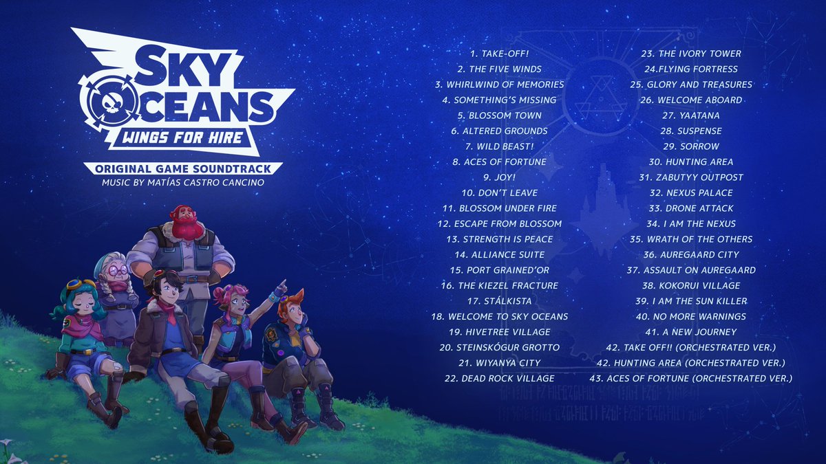 OctetoStudios's tweet image. Happy birthday @SkyOceansGame 😍🥳🎂
What an incredible week to celebrate. Check out our new blog entry + a couple of cool surprises 🎁
octetostudios.com/blog/happy-bir… 

#jrpg #turnbasedrpg #indiegames