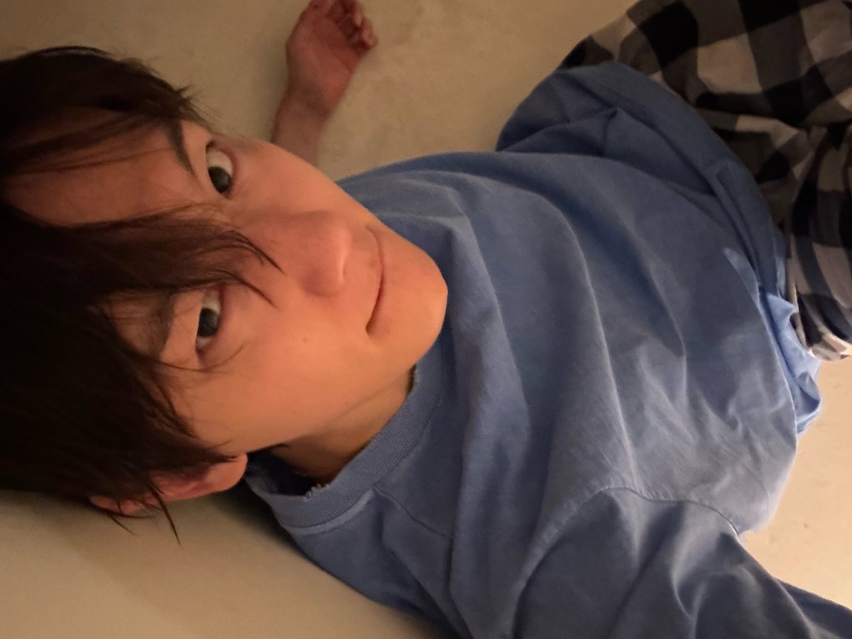 blue suits him so well