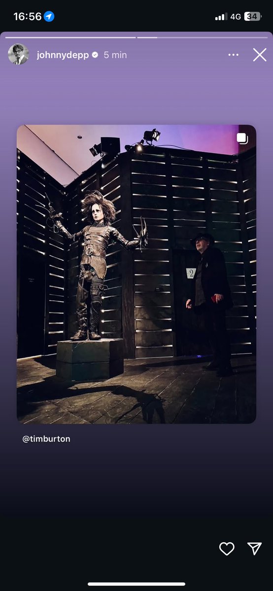 the age old question: when will Johnny Depp and Tim Burton make another movie together again?