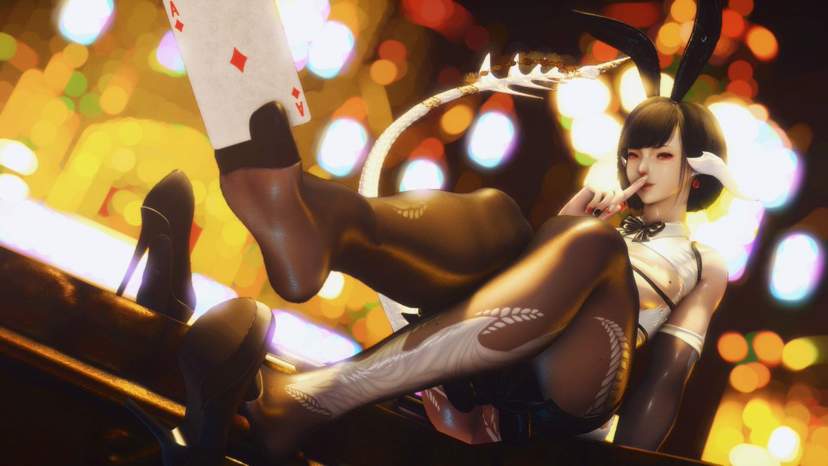 AhoyitsCharChar's tweet image. Keeping an ace up my stocking for this Femra Friday~❤️