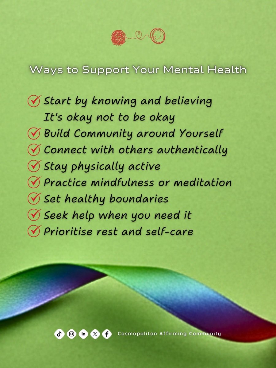 Your feelings are valid. Your healing is sacred. Your peace matters.  Let’s talk. Let’s heal. Let’s affirm.
#WorldMentalHealthDay #MentalHealthAwareness #YouAreNotAlone #HealingTogether