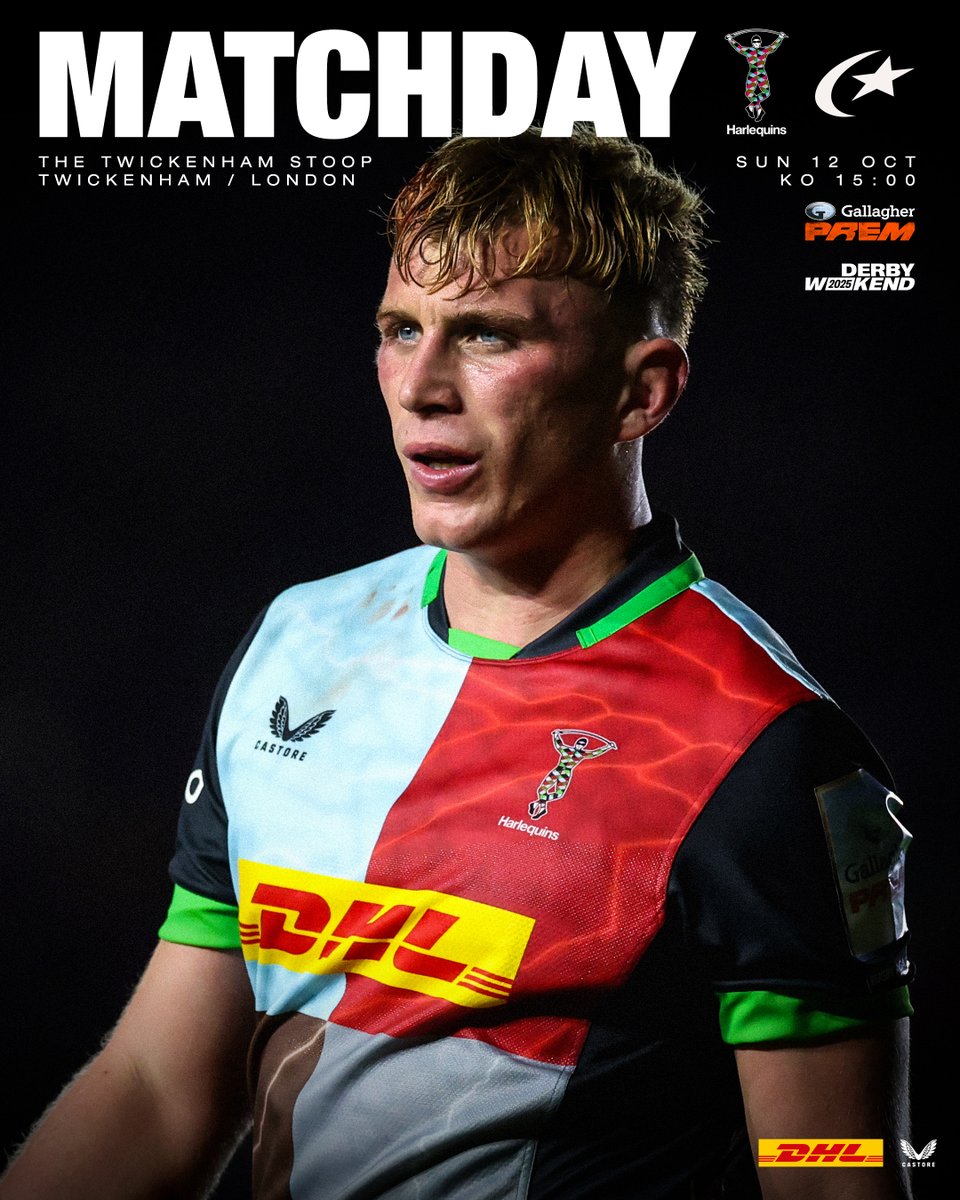 Harlequins's tweet image. Bring it on 👊

#COYQ | #HARvSAR