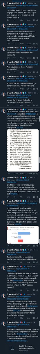 Bao (@baobabela) on Twitter photo <a href="/erwandavoux/">Erwan DAVOUX 🇫🇷 🌍</a> <a href="/BFMTV/">BFMTV</a> <a href="/CNEWS/">CNEWS</a> Que ce pseudo-expert en géopolitique, mais vrai propagandiste participe aux attaques coordonnées de l'islamosphère et de ses séides contre une chercheuse menacée interroge sur la corruption intellectuelle et les influences extérieures de ce « chiraquien » à tendance villepiniste. <a href="/erwandavoux/">Erwan DAVOUX 🇫🇷 🌍</a> <a href="/BFMTV/">BFMTV</a> <a href="/CNEWS/">CNEWS</a> Que ce pseudo-expert en géopolitique, mais vrai propagandiste participe aux attaques coordonnées de l'islamosphère et de ses séides contre une chercheuse menacée interroge sur la corruption intellectuelle et les influences extérieures de ce « chiraquien » à tendance villepiniste.