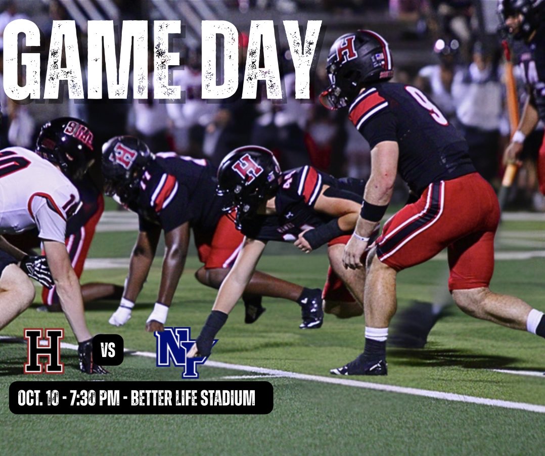 Hawks Game Day! 7:30 pm Kickoff tonight at North Forney High School! 🦅

#Southside #Hawks