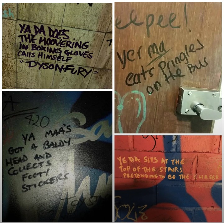 The Church of England have allowed local graffiti artists to adorn the interior of Liverpool Anglican Cathedral, too. "There is a deep rawness to the material," said the local dean.