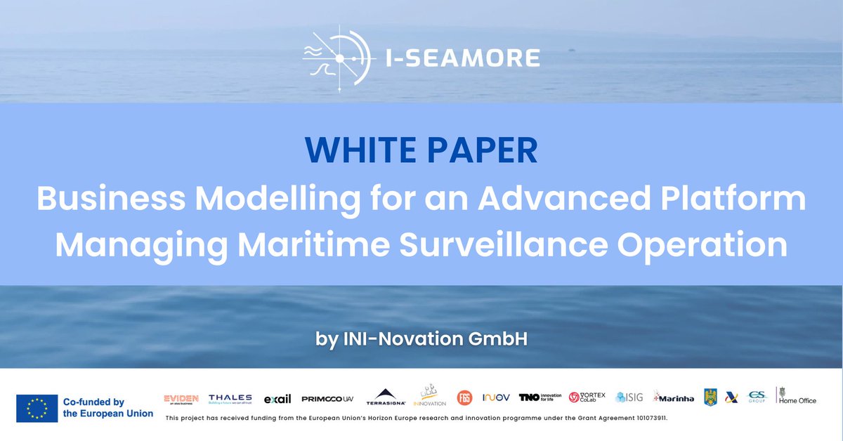 L𝗲𝗮𝗿𝗻 𝗵𝗼𝘄 𝗔𝗜 &amp; 𝘂𝗻𝗺𝗮𝗻𝗻𝗲𝗱 𝘀𝘆𝘀𝘁𝗲𝗺𝘀 𝗰𝗮𝗻 𝘀𝗲𝗰𝘂𝗿𝗲 𝗘𝘂𝗿𝗼𝗽𝗲’𝘀 𝘃𝗮𝘀𝘁 𝗺𝗮𝗿𝗶𝘁𝗶𝗺𝗲 𝗯𝗼𝗿𝗱𝗲𝗿𝘀! 🌊 

𝗔𝗰𝗰𝗲𝘀𝘀 𝘁𝗵𝗲 𝗪𝗵𝗶𝘁𝗲 𝗣𝗮𝗽𝗲𝗿 🔗 lnkd.in/d9pmGc6s

#ISEAMORE #MaritimeSurveillance #BorderSecurity #HorizonEurope