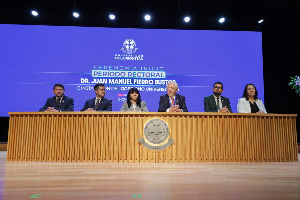📍#Ahora: Ceremonia Periodo Rectoral, Dr. Juan Manuel Fierro e instalación del Gobierno Universitario.