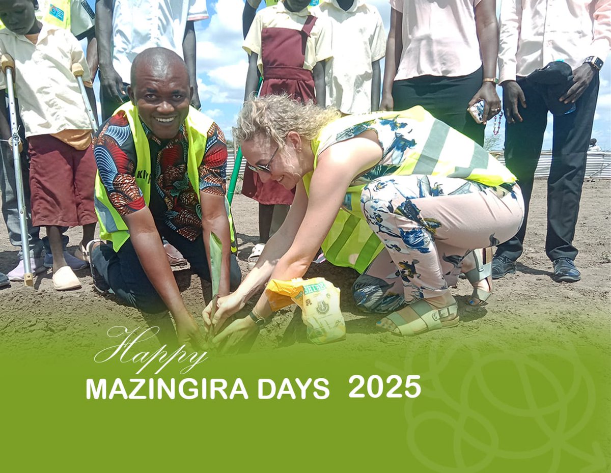 Today kalobeyei integrated youth progress celebrate Manzingira Day with our partners from Last Smile climate, together we promoted tree planting for a greener Kalobeyei <a href="/wef/">World Economic Forum</a> <a href="/DefraGovUK/">Defra UK</a> <a href="/UKgovuk/">UK.gov.uk</a> <a href="/relon_kenya/">REFUGEE-LED ORGANIZATION NETWORK OF KENYA</a>