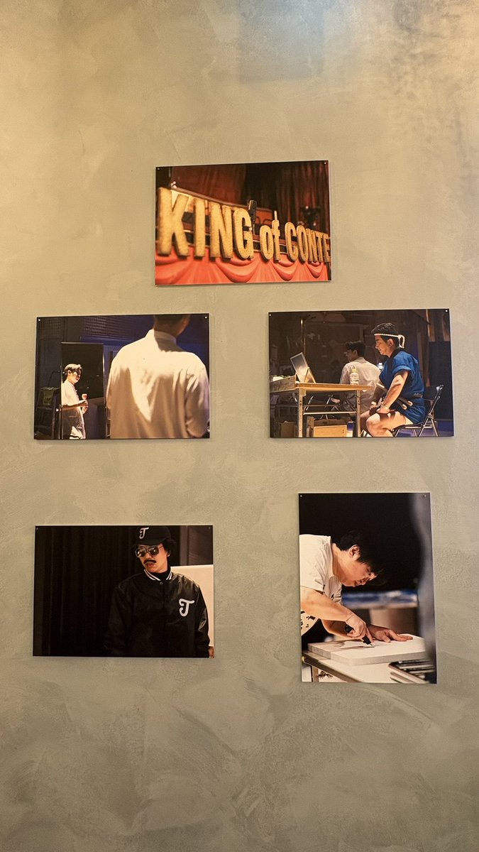 mofumofu_salt's tweet image. いつかのキングオブコントカフェ☕️いよいよ明日決勝🎶
#KOC #キングオブコント #ブランチパーク