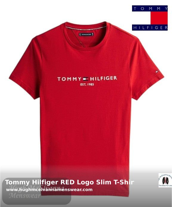 MenswearKeady's tweet image. Upgrade your style with the Tommy Hilfiger RED Logo Slim T-Shirt! 🌟 Crafted from 100% cotton for ultimate comfort, this designer tee is a wardrobe must-have. Get yours now for only £45.00! 🛍️ #RoundNeck #SS25 #SummerRange #TommyHilfiger shortlink.store/nzlbxnxxhh8g