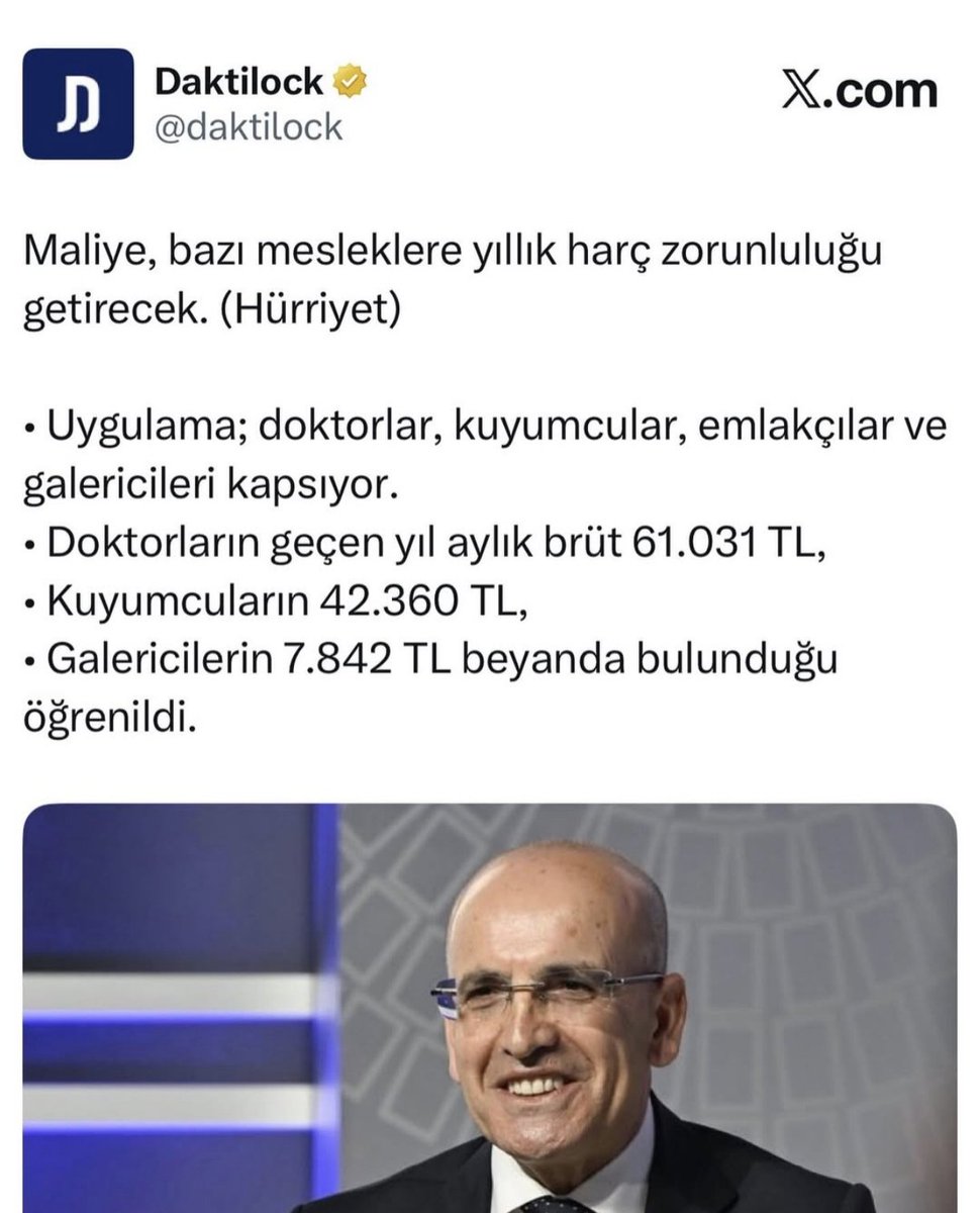 Hazine ve Maliye Bakanlığı kayıt dışı ile mücadele kapsamında düşük matrah beyan ederek vergi ödemekten kaçınan bazı meslek gruplarına yıllık harç zorunluluğu getirmeye hazırlanıyor. Bu meslek grupları arasında doktorlar, kuyumcular, emlakçılar ve galericiler var.