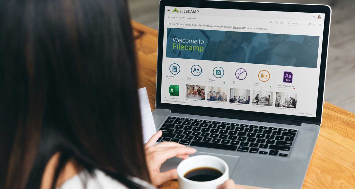 Filecamp tweet media