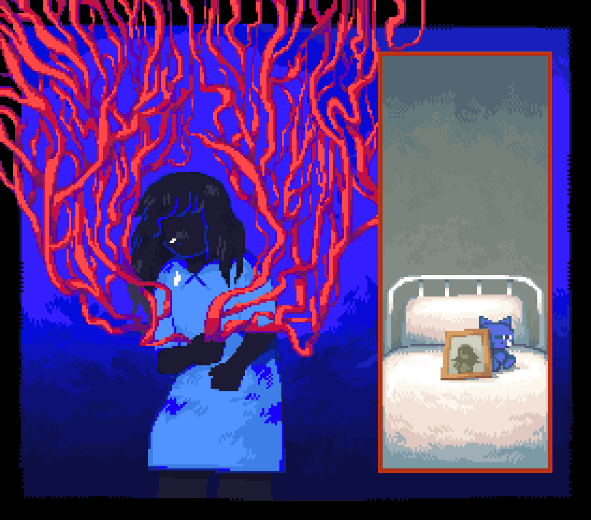 clovtheflow's tweet image. it can&apos;t be helped

#pixelart