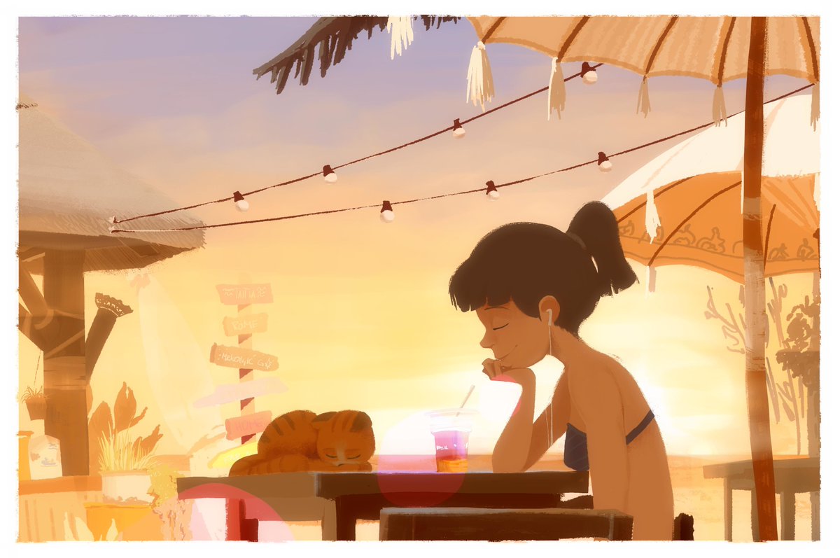 Here's a beautiful sunset study by Mile Micic! 🌇

Check out this artist's #portfolio 👉 childrensillustrators.com/milemicic/port…

#childrensillustrators #childrensbooks #kidlitart