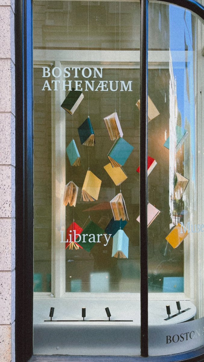 priyankap_patel's tweet image. boston athenaeum