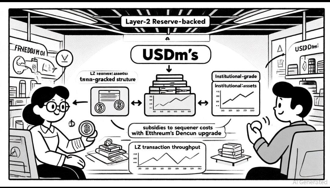 ... <a href="/megaeth_labs/">MegaETH</a> has launched USDm, a native stablecoin built in collaboration with <a href="/ethena_labs/">Ethena Labs</a>

USDm runs on Ethena’s USDtb infrastructure backed mainly by tokenized U.S. Treasuries through BlackRock’s BUIDL fund plus liquid stablecoins for redemption flexibility

🔹What makes