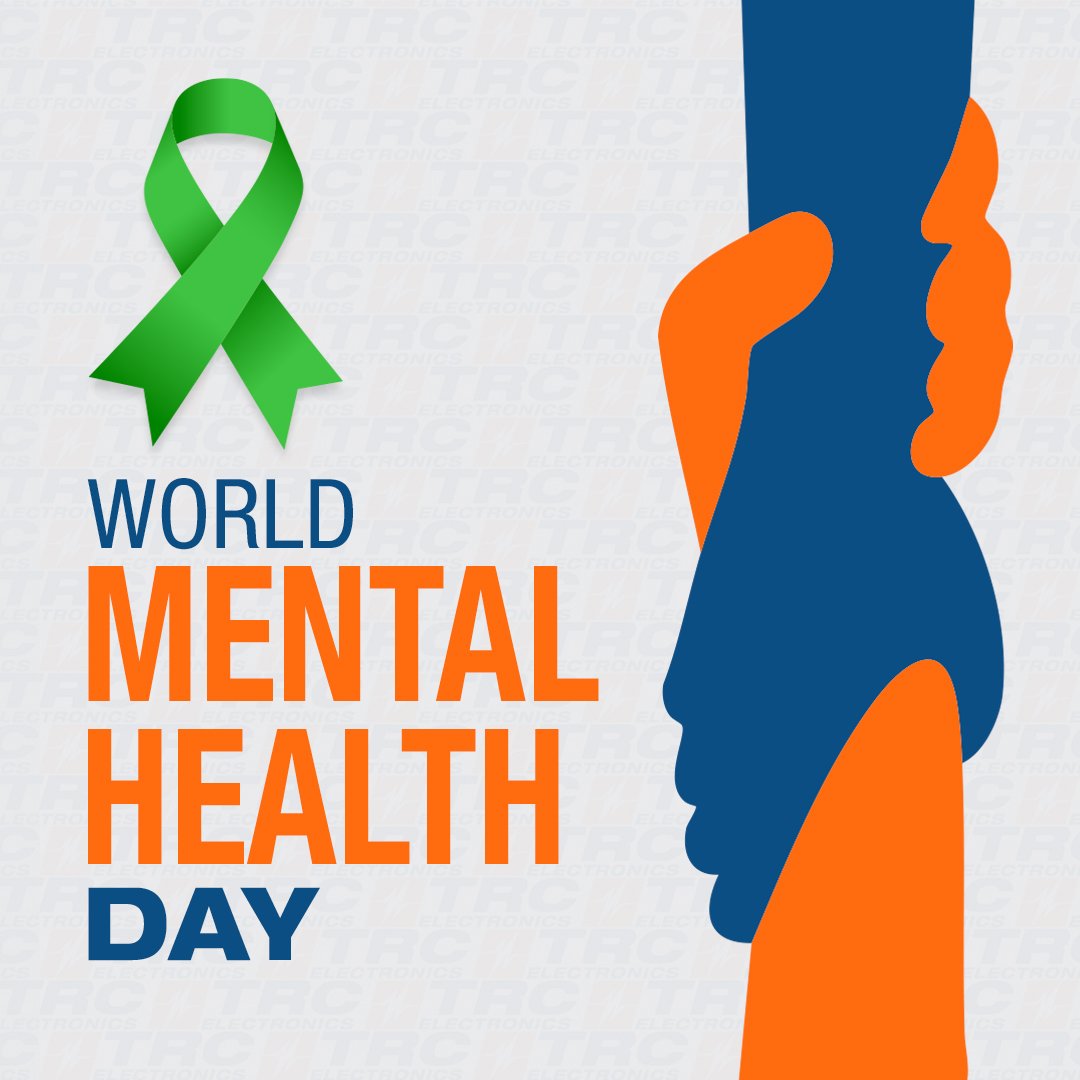 It’s World Mental Health Day 🧠🫶

We recognize that when we care for our minds, we empower ourselves and our teams to thrive.

Comment what you’re doing today in support of your mental health! ⬇️

#TRCElectronics #WorldMentalHealthDay #WMHD #MentalHealth