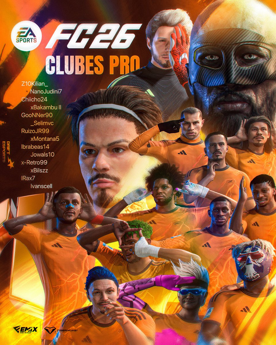 🚨PRESENTACIÓN🚨 | #ClubesPro 

👤 <a href="/I5IZidane10/">Zidane 10</a> 
👤<a href="/NanoJudini7/">NMM</a> 
👤<a href="/Bakambu_XXX/">xBakambu II</a> 
👤<a href="/GooNNer_90/">HkM</a> 
👤@Jsmvc7 
👤<a href="/Ruizoo69/">Ruizoo</a> 
👤<a href="/xMontana_5/">xMontana5</a> 
👤<a href="/josebeasconesa/">ibrabeas</a> 
👤<a href="/Retromoney__/">Retromoney</a> 
👤<a href="/xBilszz/">𝔟 𝔦 𝔩</a> 
👤<a href="/RaxTwittah/">Rax</a> 
👤<a href="/ivanscell/">Ivansteiger1</a> 
👤<a href="/Chiicho24/">Chicho</a> 
👤 <a href="/Jowals10/">Jow*10</a> 

BIENVENIDOS 🧡

#DriFtEsports