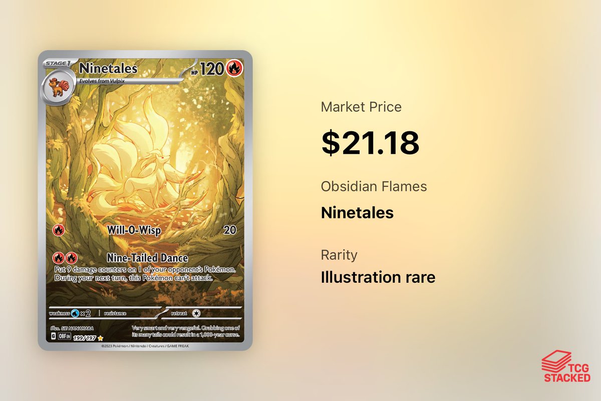 TCGStacked's tweet image. Day 38 - Here are some of the top Ninetales cards in all of Pokemon. 

If I missed your favorite Ninetales card, let me know in the comments!