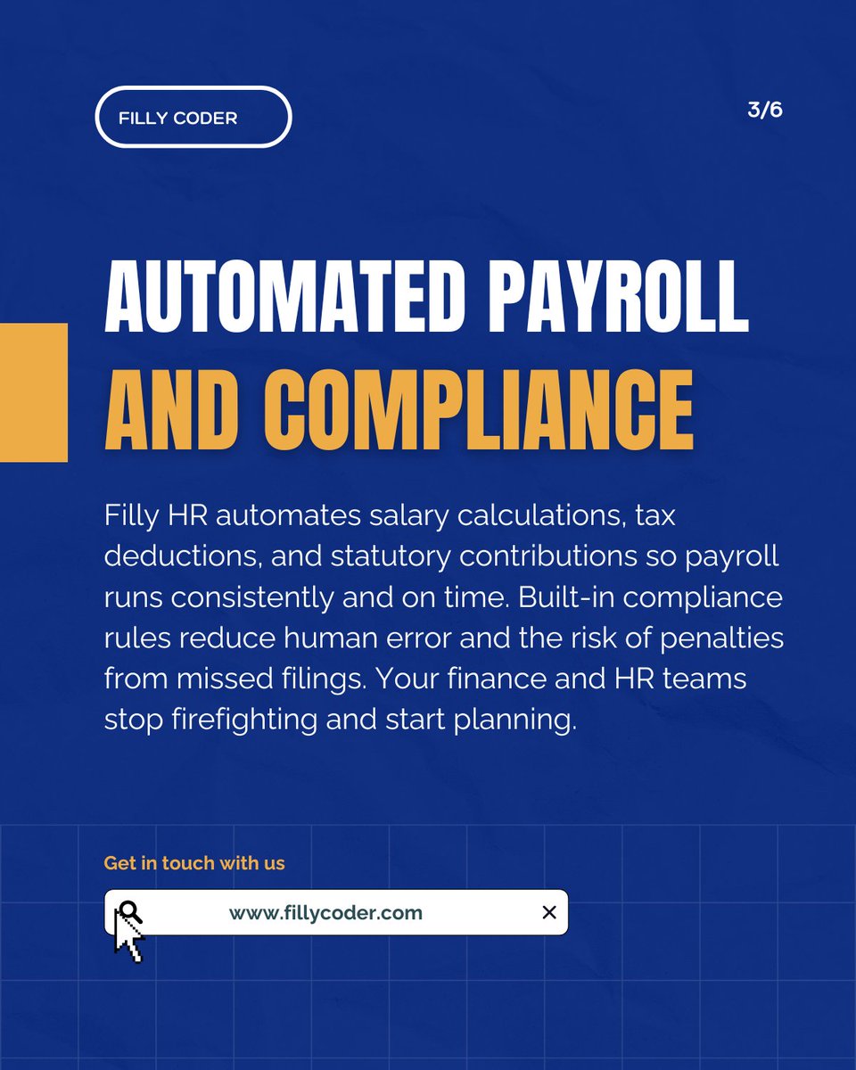CoderFilly's tweet photo. Every successful business runs on strong people systems.

With Filly HR you manage them better; from payroll to performance. Because efficiency isn’t just a goal, it’s a culture.

#FillyHR #NextGenHR #WorkSmart https://t.co/j343Uykpw7