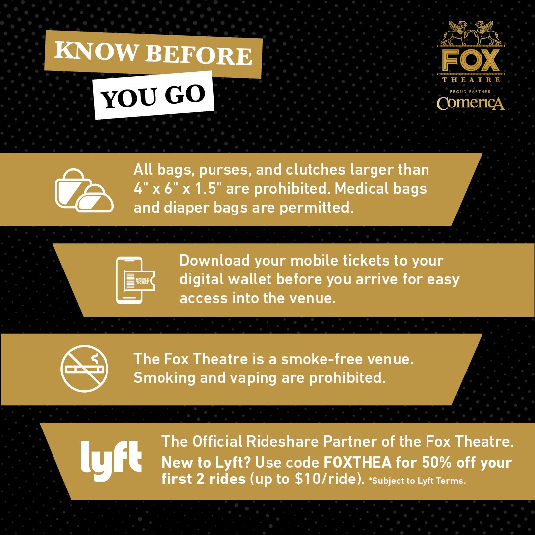 Yes, Chef! <a href="/MasterchefLive/">MasterChef All-Stars Live!</a> is at #TheFox tonight!

🚨 Downtown will be busy - arrive early!
🚪 Doors: 6:30PM
🍽️ Show: 7:00PM
🚗 Parking: bit.ly/42uh3jY
⚠️ Venue info: bit.ly/3PTQuyI
