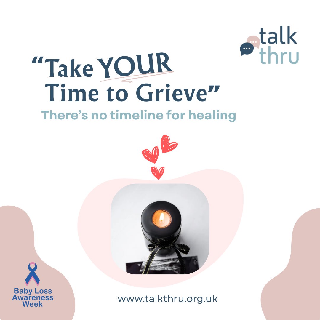 Grief has no timeline. There's no "right" way or "right" pace to heal. However your feeling, it's valid.

If you're grieving a loss, please know you don't have to face it alone. Talkthru is here for you - with space to share, to grieve, and to be heard.
#blaw2025