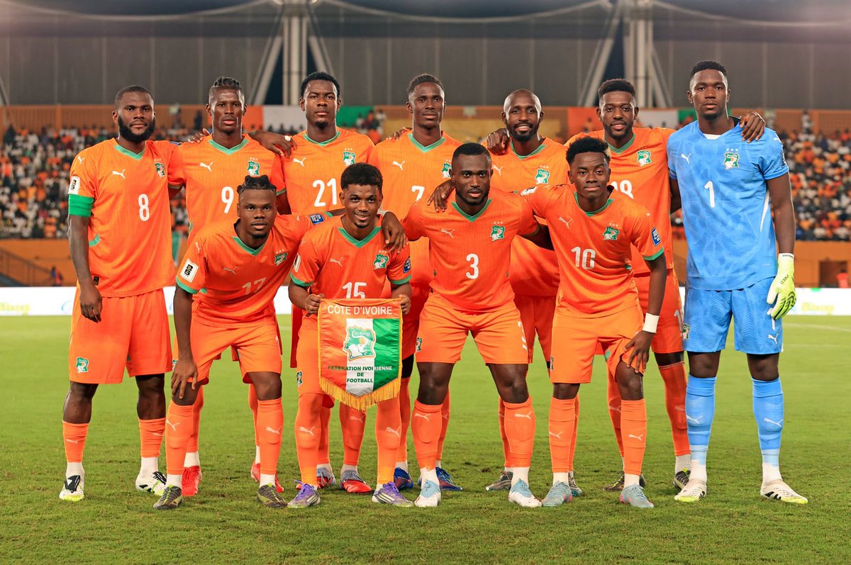 Football__Tweet's tweet image. 🚨 𝗢𝗙𝗙𝗜𝗖𝗜𝗔𝗟: Ivory Coast have qualified for the 2026 World Cup. 🇨🇮🏆🌍
They beat Seychelles 7-0 and continue to be unbeaten in the qualifying phase. ✨
It's the first time they have qualified for the World Cup since 2014. 🤯