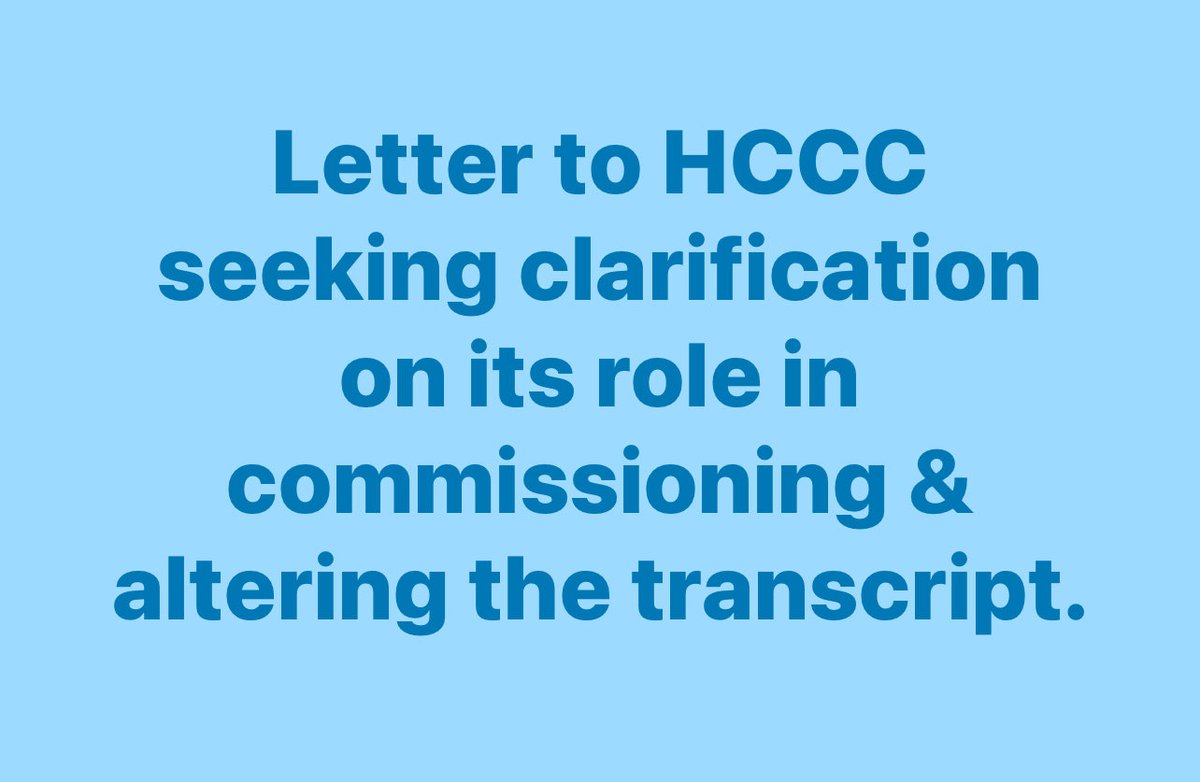myletrinh123's tweet image. [Please help me share this far &amp;amp; wide🌿]

This is the letter I sent to the HCCC on 9 October 2025 seeking clarification about their role in commissioning and altering NCAT transcripts.