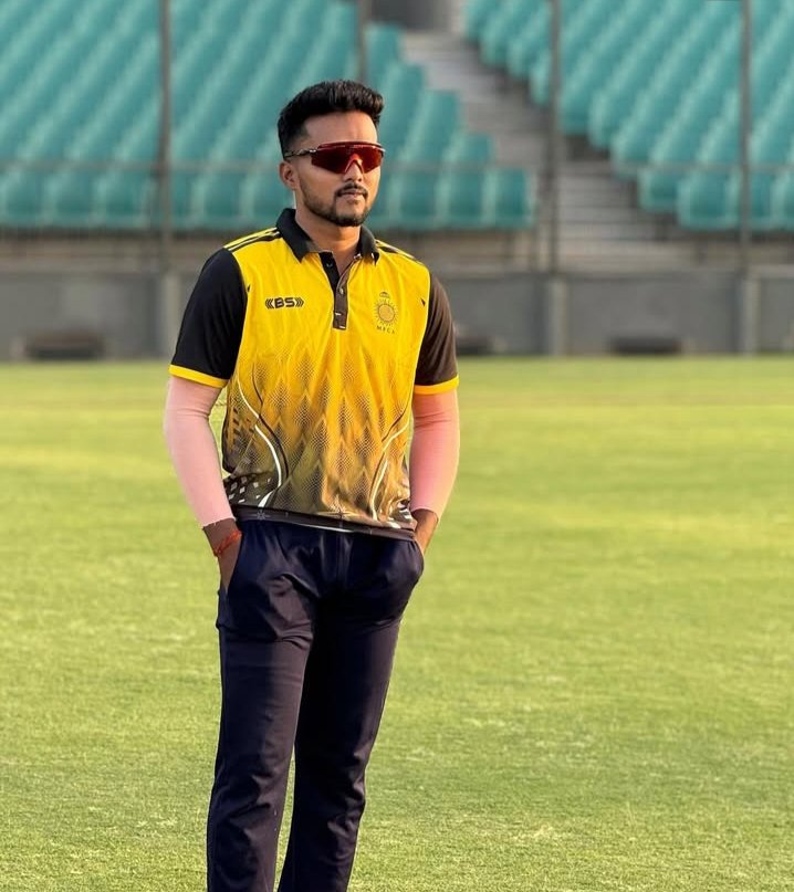 cricinsights1's tweet photo. 🎂 Happy Birthday to Mangesh Yadav 🏏 the talented Left-Arm Fast Bowler from Madhya Pradesh! 💥
Wishing you a fantastic year ahead filled with wickets, speed & success on the field! 🏏🔥
#HappyBirthday #MangeshYadav #Cricket #MPCricket #birthdayvibes #LeftArmPacer #CricketIndia #CricketTwitter