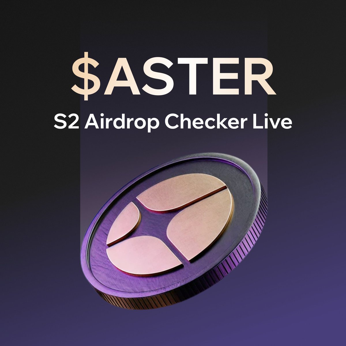 INSIGHT: $ASTER | 153,932 wallets are eligible for stage 2 o | KuCoin