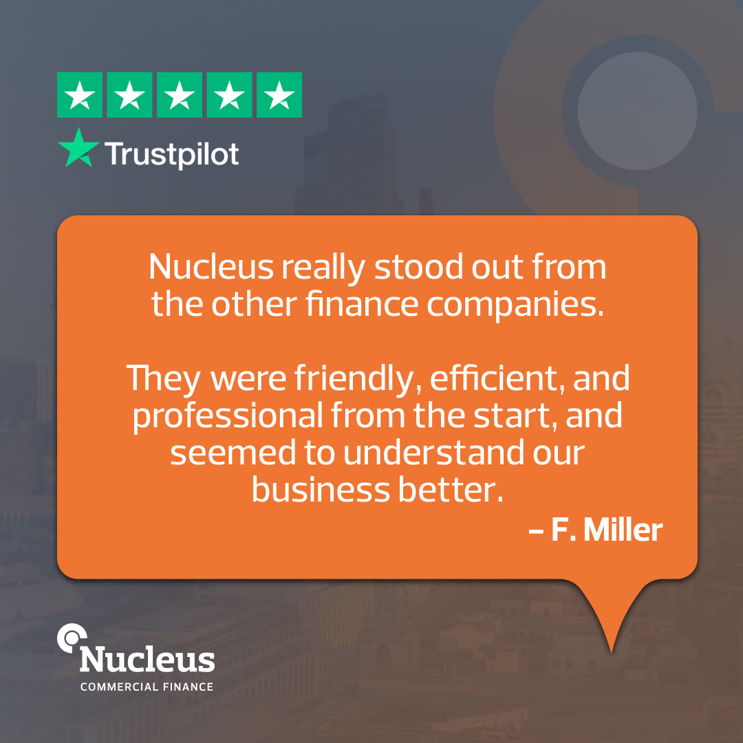 🌟 Feedback Fridays 🌟

Fast, friendly, tailored finance - that’s Nucleus.

💬 “They understood our business from the start.”

Apply direct or via broker. We make funding feel personal 💼✨

#Trustpilot #SMEs #BusinessFinance
