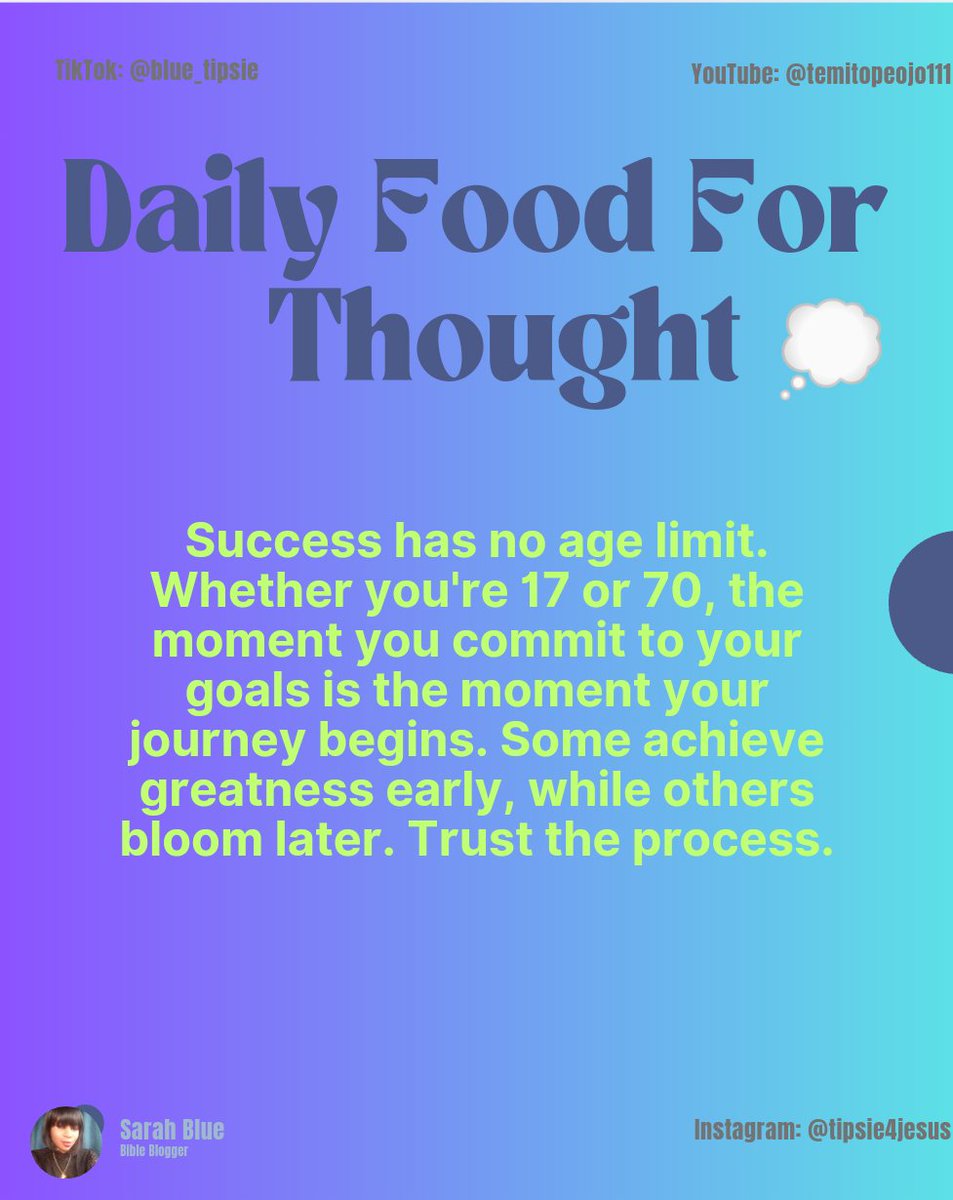 TemitopeOjo11's tweet image. Friday Food For Thought 💭
#tgif