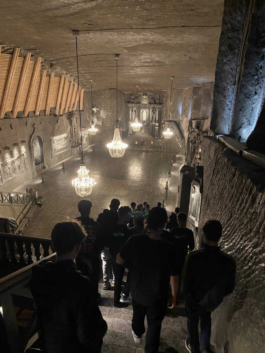 BCCSExtra's tweet photo. A salty visit to the salt mines! https://t.co/DExRj1XGPL