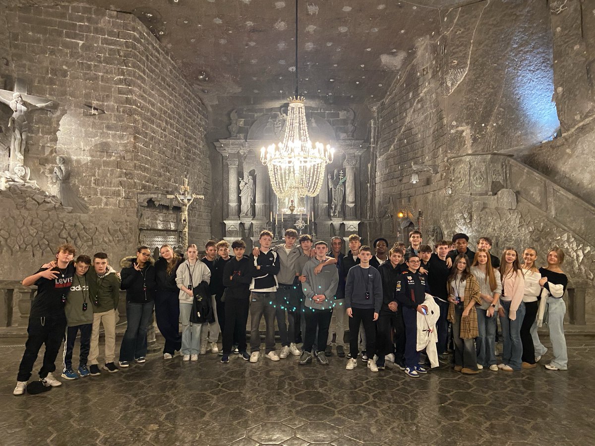 BCCSExtra's tweet photo. A salty visit to the salt mines! https://t.co/DExRj1XGPL