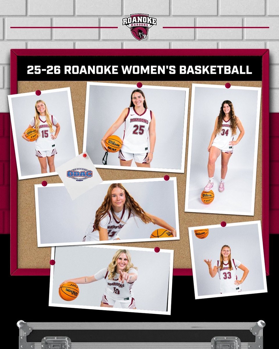 Time to meet the 25-26 Roanoke Women’s Basketball Team! #WeGotUs🏀