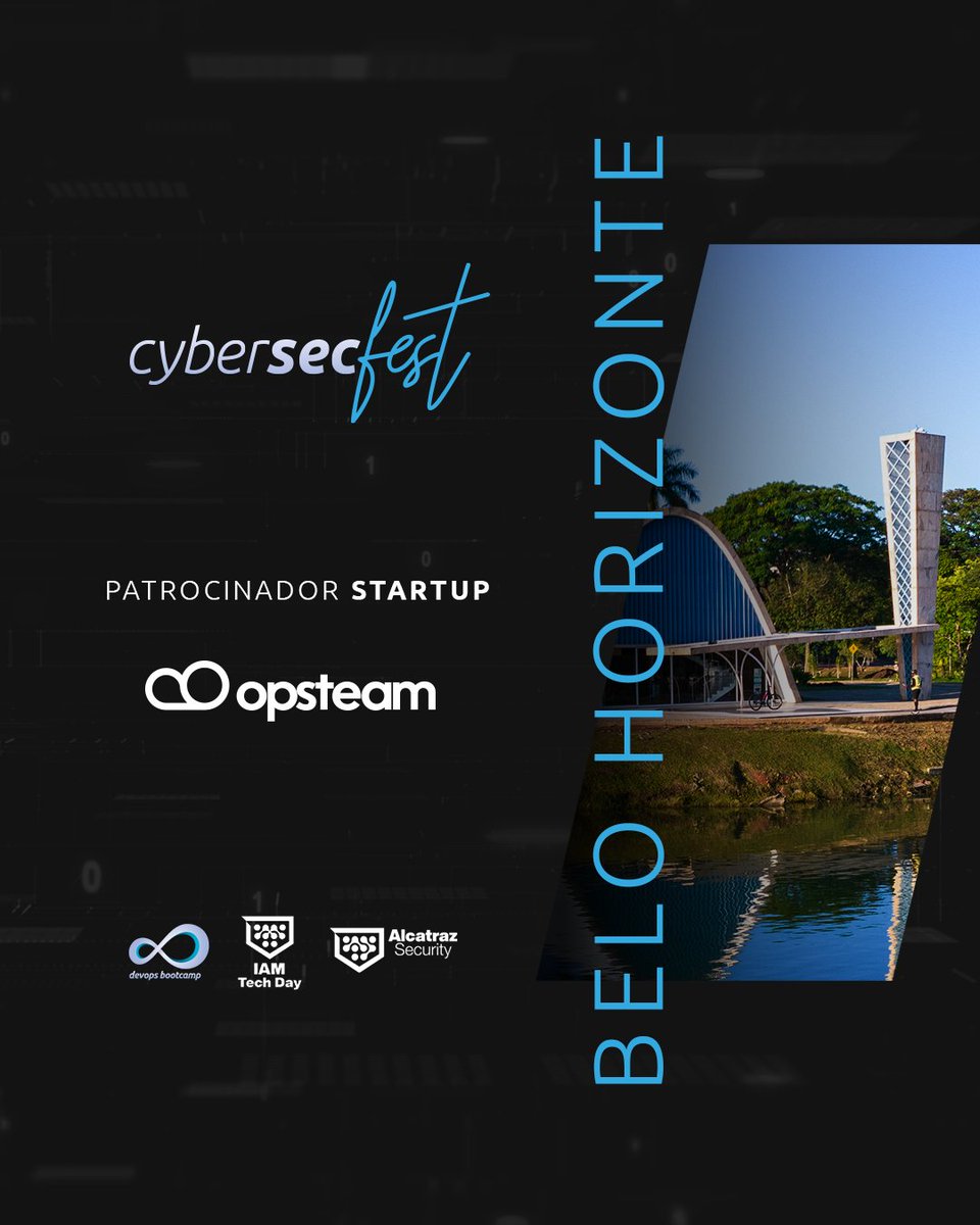 bootcamp_devops's tweet image. Mais uma parceria que reforça o poder da inovação! ✨
Temos o prazer de anunciar a #Opsteam como parceira oficial – Cota Startup do CyberSecFest Belo Horizonte, que acontece no dia 05 de novembro.
#CloudComputing #CloudNative #AWS
linkedin.com/posts/cybersec…