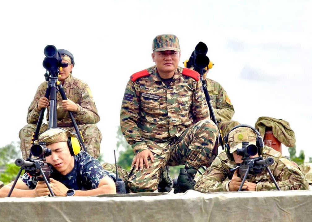 NewsIADN's tweet image. 🇮🇳🇰🇬 #IndianArmy has successfully concluded the 2nd Edition of the Sniper Course for the #KyrgyzstanArmy at #Mhow Infantry School.