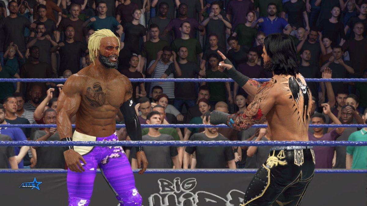 The team of <a href="/HoudiniMaximus/">Houdini The Smooth Operator</a> &amp; <a href="/RealCassidy_/">Carmelo Cassidy</a> defeats <a href="/BriggsFamily2k/">Briggs Family</a> 

🔽 WATCH LIVE 🔽

twitch.tv/eternalriotwre… 

#WWE2K25