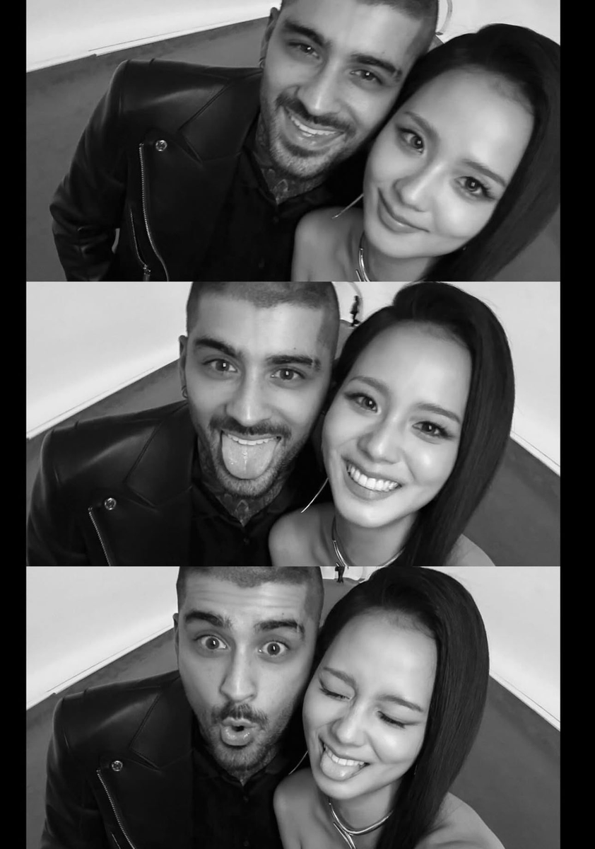 😍😍 #EYESCLOSEDbyJISOOandZayn